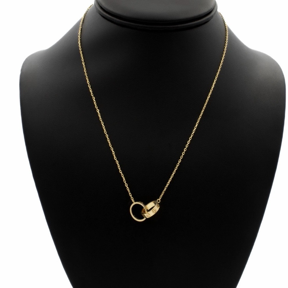 Cartier Yellow Gold Pendant Adjustable
Necklace
